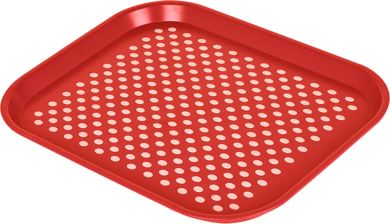 Таця IRAK PLASTIK 45х35 см Червона (10182kmd)